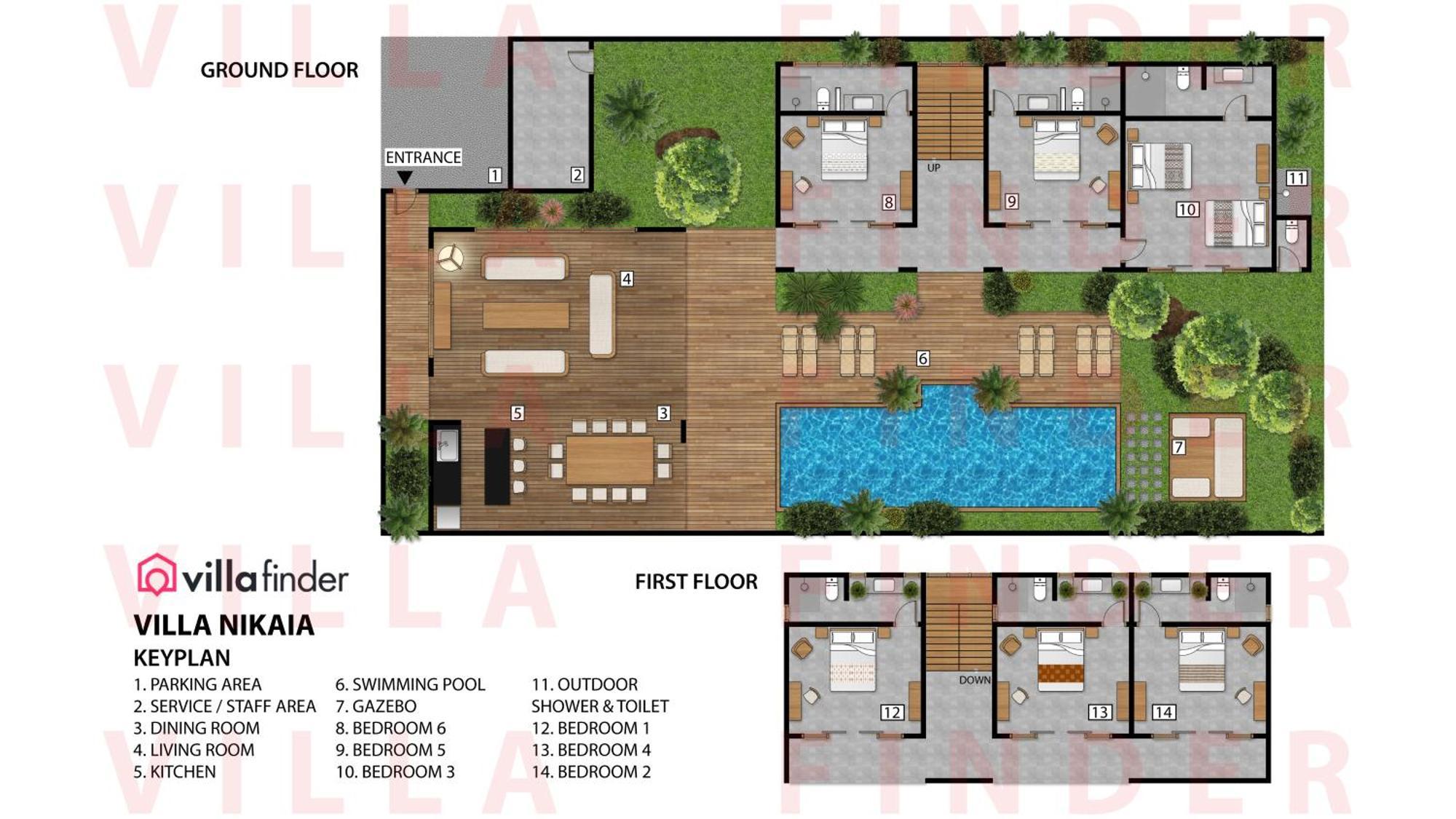 Villa Nikaia By Villa Finder 세미냑 외부 사진